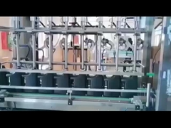 Tam otomatik dişli yağlamaları motor motor yağı şişe doldurma kaplama ve etiketleme paketi