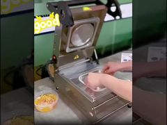 Yuvarlak Tepsilerde Doldurma Makinesi