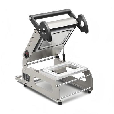 304 Stainless Steel Manual Food Tray Sealer FR160E with Compact Design and Tight Seal