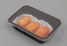 Fully Automatic Food Tray Sealer DF300TA with Food Grade 304 Stainless Steel and 6061 Anodized Aluminum Mold