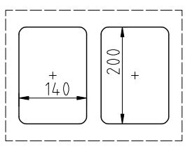 Automatic Vacuum Displacement Vertical Modified Atmosphere Sealer Plastic Customized Tray DQ305L-V High Quality Tray Sealer