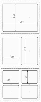 Automatic Vacuum Displacement Vertical Modified Atmosphere Sealer Plastic Customized Tray DQ480L-V High Quality Tray Sealer