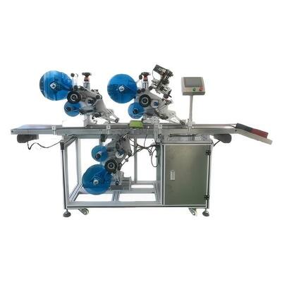 Fully Automatic Dual-Head Phone Film Sticker Machine CH-608 with Easy Tear Labeling for Electronic LCD Screens and Upper/Down Plane Labeling