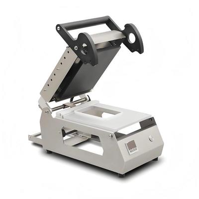 Kompakt Tasarım Paslanmaz Çelik Elektrikli Isıtmalı Manuel Tepsi Kapatma Makinesi DQ-1 Gıda ve Et Paketi Plastik Kaplar İçin