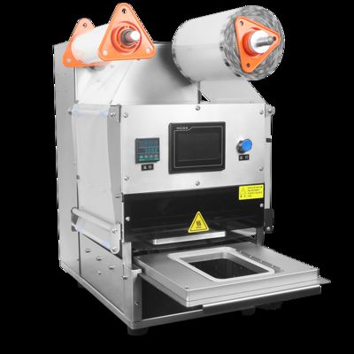 Fabrika Doğrudan Elektrikli Gaz Değiştirme Plastik Tepsisi Elektrikli Sıradan Ambalaj DF300TA-E Tam Otomatik Gıda Tepsisi Sızdırıcı