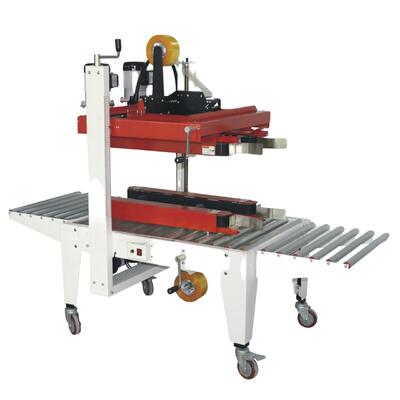 Yarı Otomatik Koli Paketleme Makinesi Koli Bant Makinesi Düz Tip Otomatik Koli Kapama Makinesi FX001 Manuel Oluk Açma