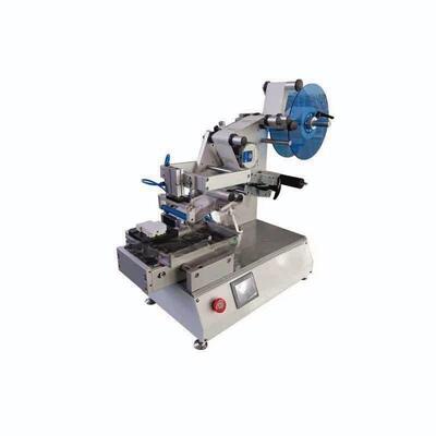 Üreticinin küçük yarı otomatik düz etiketleme makinesi CH-615 plastik parça etiketleme makinesi, düz etiketleme makinesi doğrudan tedarik etmesi