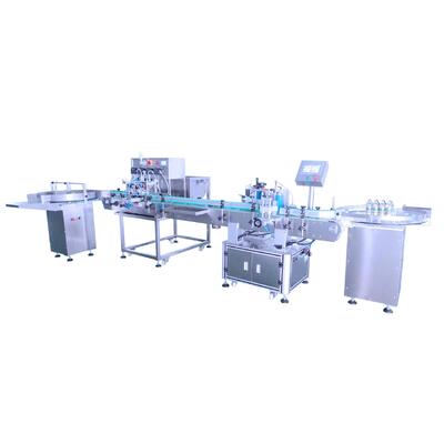 Susam yağı ve yenilebilir kolza yağı dolum üretim hattı için özelleştirilmiş tam otomatik dört kafalı peristaltik pompa dolum makinesi CH-5566