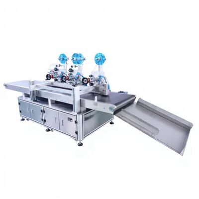 Özel Üç Başlı Karton Kutu Etiketi CH-609F Kolay Yırtılabilir Etiket Karton Kutusu Çift Taraflı Teyp Kesme Makinesi