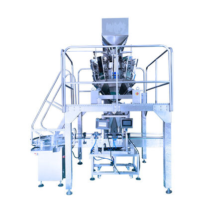 Yüksek verimli Tam Otomatik Granule Chips Kombine Ağırlık Doldurma Makinesi CH-GGGZ