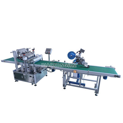 Tam Otomatik Etiket Ağlama Makinesi CH-606D Köşe Etiketleme Makinesi Yüksek Hızlı Düz Ağlama Etiketleme Makinesi